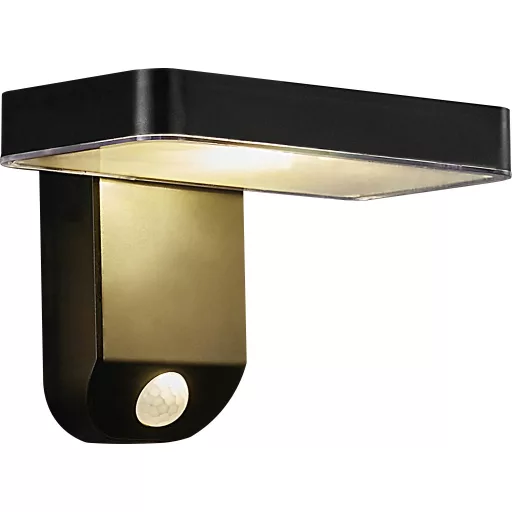 Nordlux Rica Square 2118161003 Napelemes kültéri fali lámpa LED LED 5 W Fekete