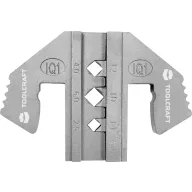   TOOLCRAFT TO-7760502 Krimpelő pecsét Napelemes dugós csatlakozó Alkalmas fogó MC3 2.5 - 6 mm² Alkalmas márka TOOLCRAFT PZ-500
