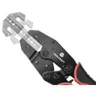   TOOLCRAFT TO-7760502 Krimpelő pecsét Napelemes dugós csatlakozó Alkalmas fogó MC3 2.5 - 6 mm² Alkalmas márka TOOLCRAFT PZ-500