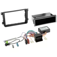   ACV 611320-15-02 Autórádió beépítő keret DIN Alkalmas (autómárka): Seat, Skoda, Volkswagen