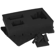   Einhell E-Case S-F 4540019 Hordtáska Polipropilén Piros, Fekete (H x Sz x Ma) 444 x 330 x 131 mm