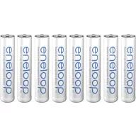   Mikroakku készlet NiMH 800 mAh 1,2 V 8 db, Panasonic eneloop HR03
