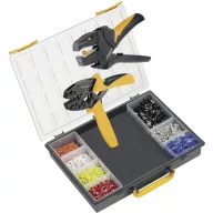   Weidmüller CRIMP-SET PZ 6/5 9028740000 Krimpelő fogó készlet Érvéghüvelyek 25 - 60 mm² Csupaszítófogóval, Krimpelőválasztékot tartalmazó kofferrel