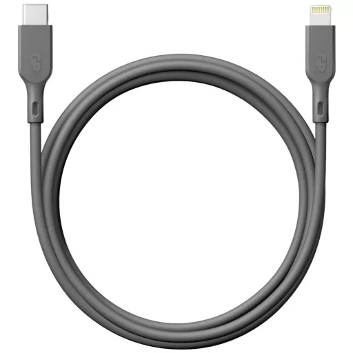 GP USB töltőkábel USB 2.0 USB-C® dugó, Apple Lightning dugó 1.00 m Szürke GPCBCL1PGYUSB221