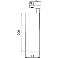   Brumberg 88393173 88393173 LED-es sín fényszóró LED 23 W Fehér
