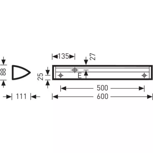 Trilux 6689040 6651 #6689040 LED-es mennyezeti lámpa LED 11 W Fehér