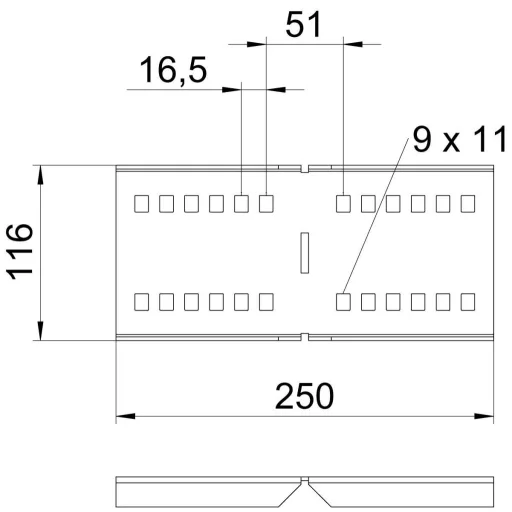 OBO Bettermann 6479862 Összekötő elem Szürke 8 db