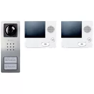 Siedle SET CVB 850-2 E/W Kaputelefon Ezüst, Fehér