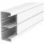 OBO Bettermann 6112500 Parapet csatorna (H x Sz) 2000 mm x 130 mm Fehér 1 db