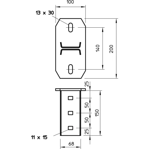 OBO Bettermann 6479561 Fejlemez Szürke 1 db
