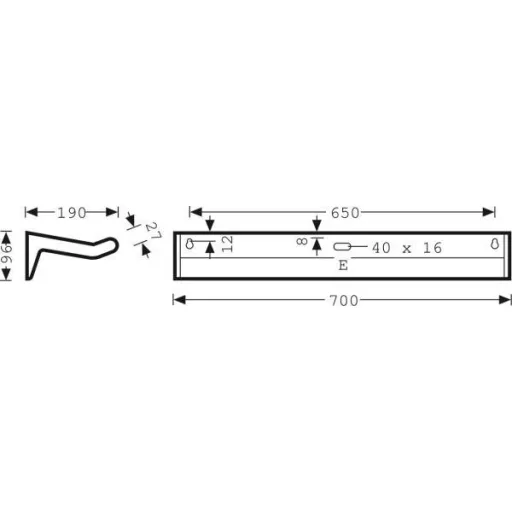 Trilux Sanesca W3 #6890440 6890440 LED-es fali lámpa 37 W LED Fehér