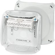   Hensel 62000007 Leágaztató doboz (H x Sz x Ma) 130 x 130 x 77 mm Szürke IP66 1 db