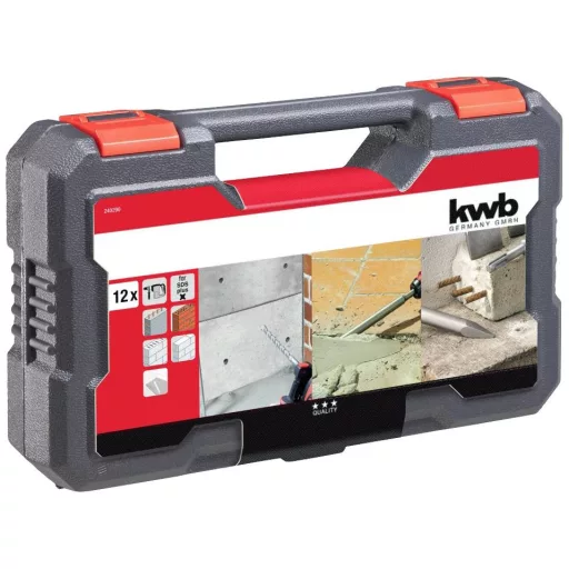 kwb 240290 Véső készlet 12 részes SDS-Plus 12 db