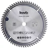 kwb 587168 Keményfém körfűrészlap 200 x 16 mm 1 db