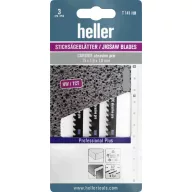   Heller 31058 Karbid kirakós fűrészlap 5 x 1,9 x 7,8 6 Tpi (4,2 mm) 3 db