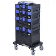   Allit 454495 EuroPlus MetaRoll Roller ABS Terhelés (max.): 100 kg 500 mm x 370 mm x 170 mm Görgők száma 4