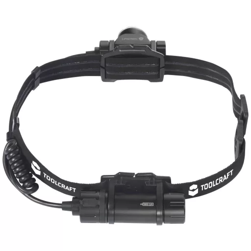 Akkus LED-es fejlámpa 1000 lm 5,5 óra, Toolcraft TO-7838472