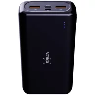   Verico Power Pro PD Powerbank 20000 mAh Power Delivery LiPo USB-A, USB-C® Fekete