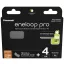 Ceruzaakku NiMH 2500 mAh 1.2 V 4 db, Panasonic eneloop pro HR06 +Box