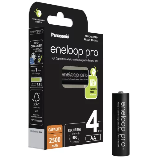eneloop eneloop pro HR06 Ceruzaakku NiMH 2500 mAh 1.2 V 4 db