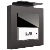   m-e modern-electronics ADV-1010 A Vistadoor Audio kültéri állomás kaputelefonhoz Vezetékes Külső egység 1 családiház Antracit