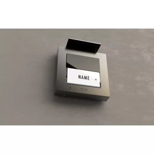 m-e modern-electronics ADV-1010 A Vistadoor Audio kültéri állomás kaputelefonhoz Vezetékes Külső egység 1 családiház Antracit