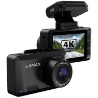   Lamax T10 Autós kamera GPS-szel Látószög, vízszintes (max.)=170 ° adatjelzés a videón, G érzékelő, WDR, hurok felvétel, automatikus indítás, GPS