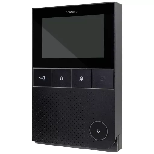 DoorBird A1101 Black Edition Videó kaputelefon LAN, WLAN Beltéri egység Fekete