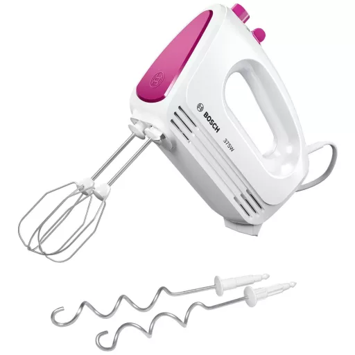 Bosch Haushalt MFQ2210P Kézi mixer 375 W Fehér, Rózsaszín