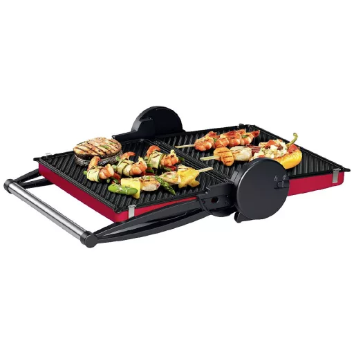 Bosch Haushalt TCG4104 Kontakt grill Elektromos Fekete, Piros