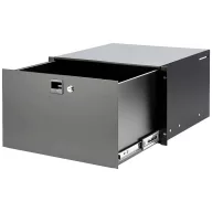 Adam Hall 87406 19 collos rack fiók 6 ME Acél