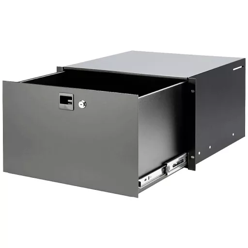 Adam Hall 87406 19 collos rack fiók 6 ME Acél