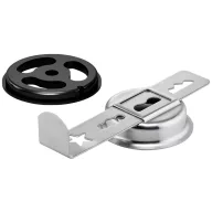   Bosch Haushalt MUZ9SV1 MUZ9SV1 Sütemény feltét Nemesacél, Fekete