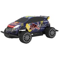   Carrera RC 370183022 Red Bull Peugeot WRX 208 1:18 RC kezdő modellautó Elektro Rally