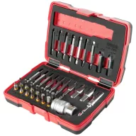   Csavarkiszedő készlet 34 részes 1/4 (6.3 mm), KS Tools 150.7060