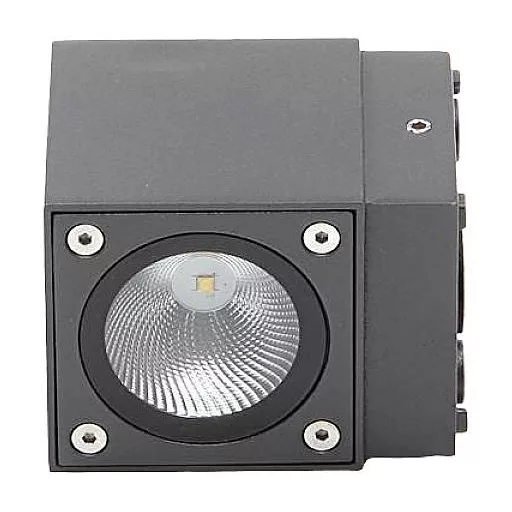 Deko Light Cubodo II Single DG Mini 731029 LED-es fali lámpa 5 W LED Bazaltszürke