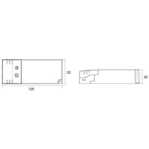 Deko Light BASIC, DIM, CV, 24V 2,5-25W LED meghajtó Állandó feszültségű 25 W 105 - 1040 mA 24 V 1 db