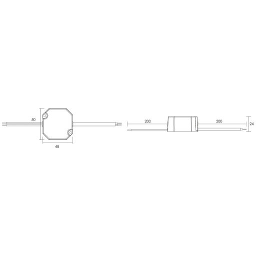 Deko Light OCTO, DIM, CC, RSM-12-350T/12W LED meghajtó Állandó áramú 12 W 350 mA 6.3 - 12 V 1 db