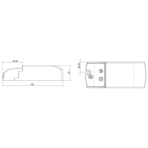Deko Light BASIC, DIM, CV, 12V 2,5-25W LED meghajtó Állandó feszültségű 25 W 200 - 2080 mA 12 V 1 db