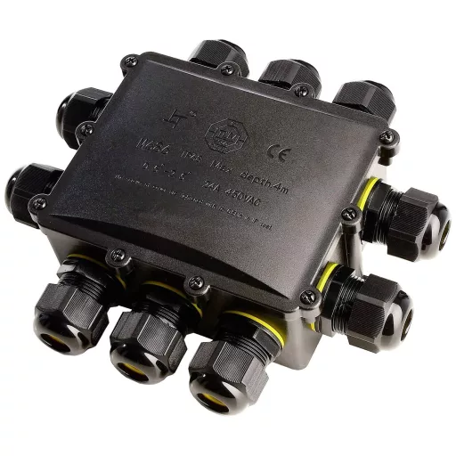 Deko Light 930574 10 részes elosztó 450 V Fekete