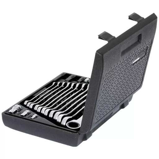 KS Tools 503.4266 Racsnis csavarkulcs készlet 16 részes Kulcsszélesség (metrikus) 19 mm