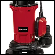   Einhell 4181550 Schmutzwasserpumpe GE-DP 900 Cut Szennyvízszivattyú 16000 l/óra 11.5 m