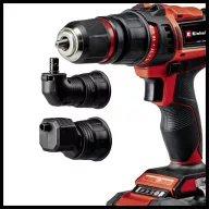   Einhell Power X-Change TE-CD 18/45 3X-Li +22 4513990 Akkus fúrócsavarozó 18 V 2 Ah Szögadapterrel, Töltővel, akkuval