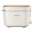 Philips Home Eco Conscious Edition 5000er Serie HD2640/10 Kenyérpirító Selyemfehér, Matt