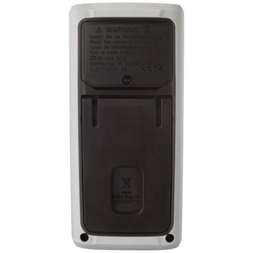 Digitális kézi multiméter CAT III 600 V 6000 digit, ISO kalibrált, Voltcraft VC191