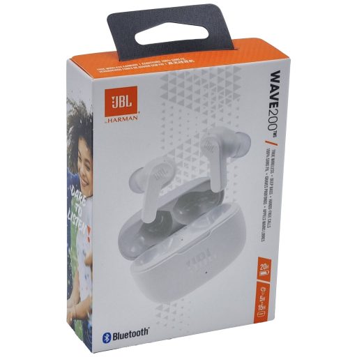 JBL Wave 200 TWS Mobiltelefon In Ear headset Bluetooth® Stereo Fehér