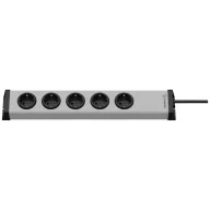   Ehmann 0200x00052301 Elosztó kapcsolóval Ezüst, Fekete Védőérintkezős 1 db