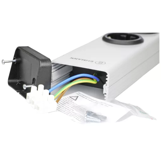 Ehmann 0200x00052300 Elosztó kapcsolóval Ezüst, Fekete 1 db