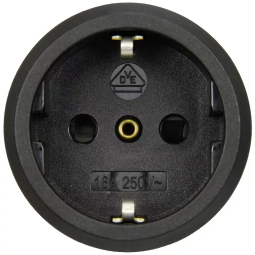 Ehmann 0200x00052300 Elosztó kapcsolóval Ezüst, Fekete 1 db