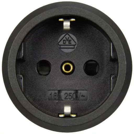 Ehmann 0266x00059301 Master-Slave elosztó Ezüst, Fekete Védőérintkezős 1 db